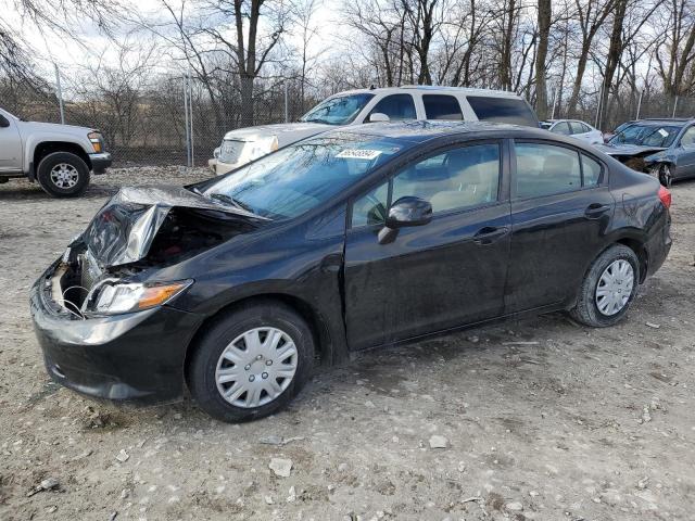 HONDA CIVIC LX 2012 with VIN 19XFB2F5XCE015880 - Photo from auction
