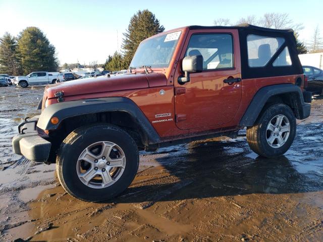 JEEP WRANGLER S 2014 with VIN 1C4AJWAG5EL272663 - Photo from auction