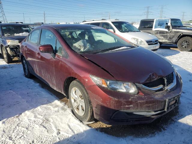 Photo 4 from auction – 2014 HONDA CIVIC LX with VIN 19XFB2F5XEE041768