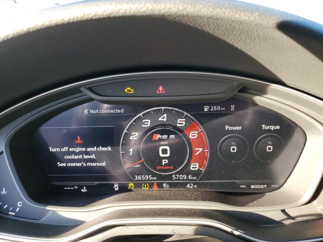Photo 9 from auction – 2019 AUDI RS5 with VIN WUABWCF57KA904844