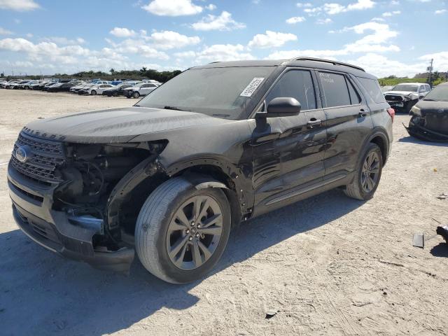 FORD EXPLORER X 2021 with VIN 1FMSK7DH9MGA27735 - Photo from auction