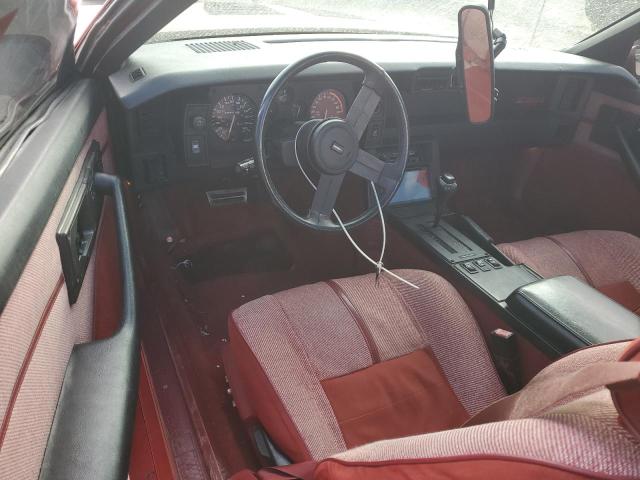 Photo 8 from auction – 1989 CHEVROLET CAMARO with VIN 1G1FP2182KL183997