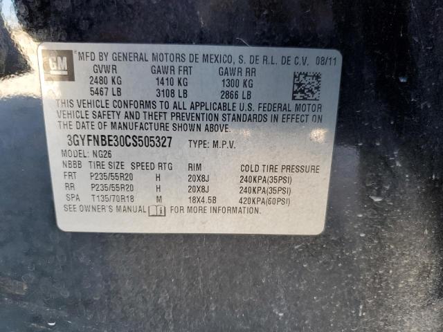 Photo 14 from auction – 2012 CADILLAC SRX PERFOR with VIN 3GYFNBE30CS505327