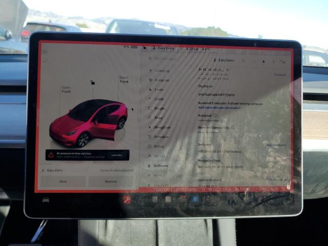 Photo 9 from auction – 2023 TESLA MODEL Y with VIN 7SAYGDEE0PF739118