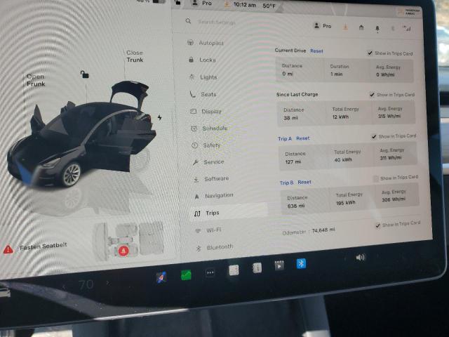 Photo 9 from auction – 2023 TESLA MODEL 3 with VIN 5YJ3E1EAXPF438512