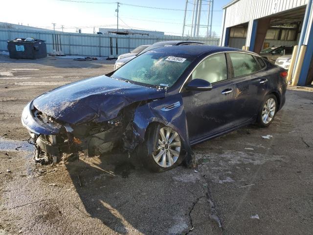 KIA OPTIMA LX 2018 with VIN 5XXGT4L3XJG219552 - Photo from auction