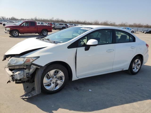HONDA CIVIC LX 2013 with VIN 19XFB2F57DE213978 - Photo from auction
