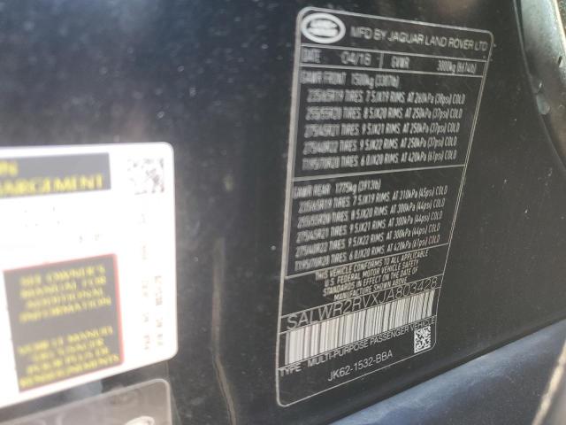 Foto 14 de la subasta – 2018 LAND ROVER RANGE ROVE con VIN SALWR2RVXJA803428