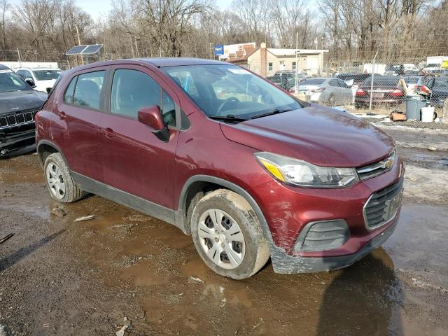 Photo 4 from auction – 2017 CHEVROLET TRAX LS with VIN 3GNCJKSB3HL230612