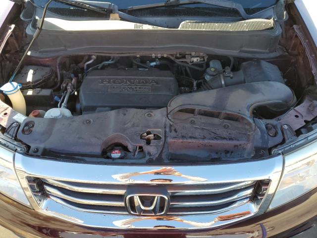 Photo 12 from auction – 2012 HONDA PILOT EXL with VIN 5FNYF4H67CB019443