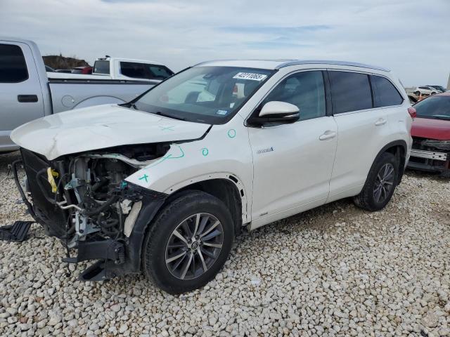 TOYOTA HIGHLANDER 2017 with VIN 5TDJGRFH1HS029940 - Photo from auction