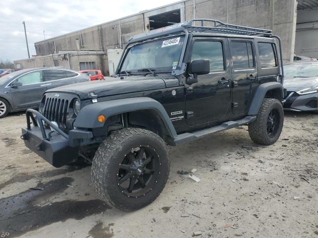 JEEP WRANGLER U 2018 with VIN 1C4BJWDG5JL895601 - Photo from auction
