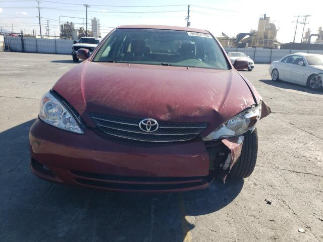 Photo 5 from auction – 2004 TOYOTA CAMRY LE with VIN 4T1BE32K54U304400
