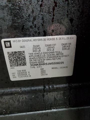 Photo 14 from auction – 2021 CHEVROLET BLAZER 2LT with VIN 3GNKBHRS1MS558225