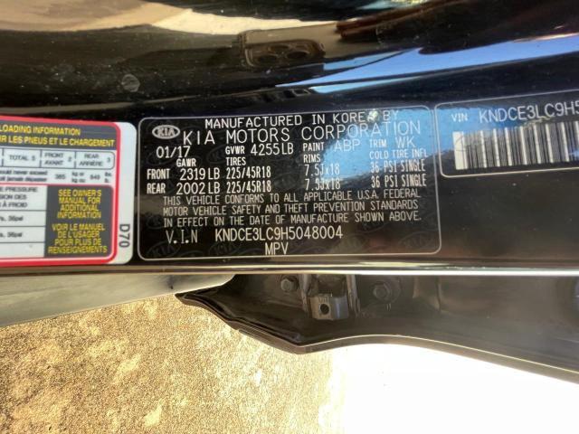 Photo 10 from auction – 2017 KIA NIRO EX TO with VIN KNDCE3LC9H5048004