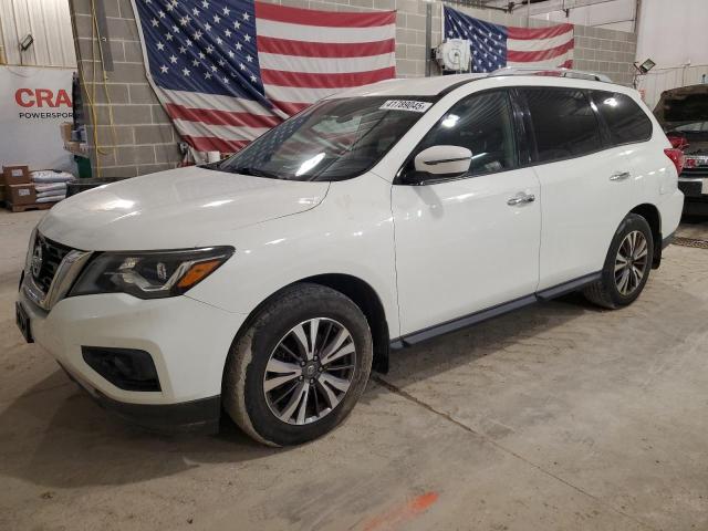 NISSAN PATHFINDER 2017 with VIN 5N1DR2MN8HC645364 - Photo from auction