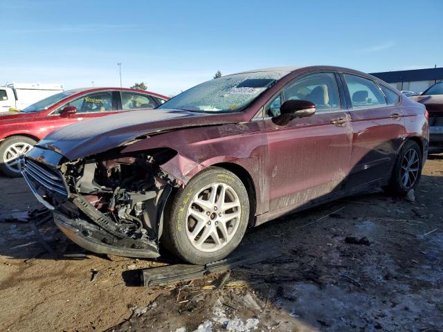 FORD FUSION SE 2013 with VIN 3FA6P0H74DR155525 - Photo from auction