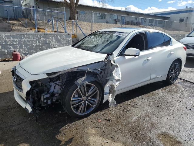 INFINITI Q50 BASE 2015 with VIN JN1BV7AR6FM420530 - Photo from auction