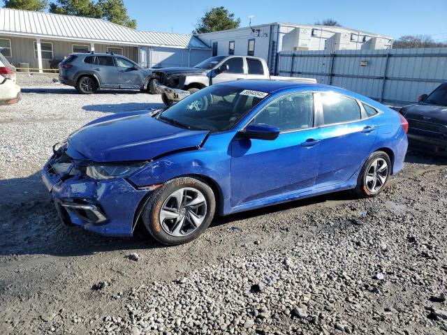 HONDA CIVIC LX 2019 with VIN 19XFC2F63KE004966 - Photo from auction