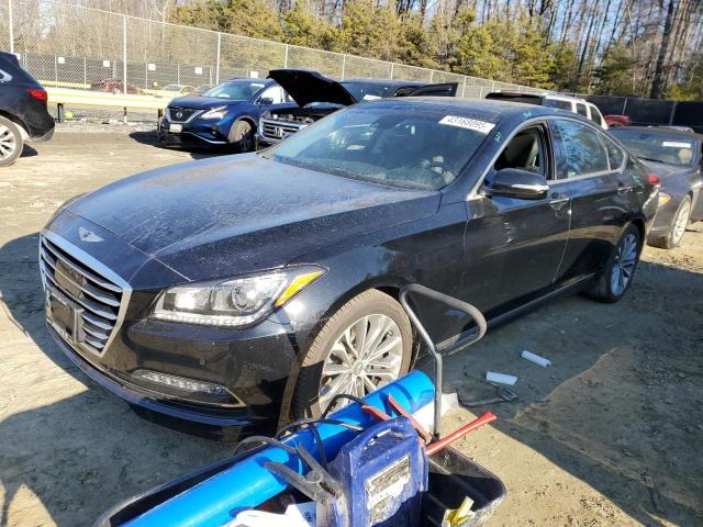 GENESIS G80 BASE 2017 with VIN KMHGN4JE0HU202872 - Photo from auction