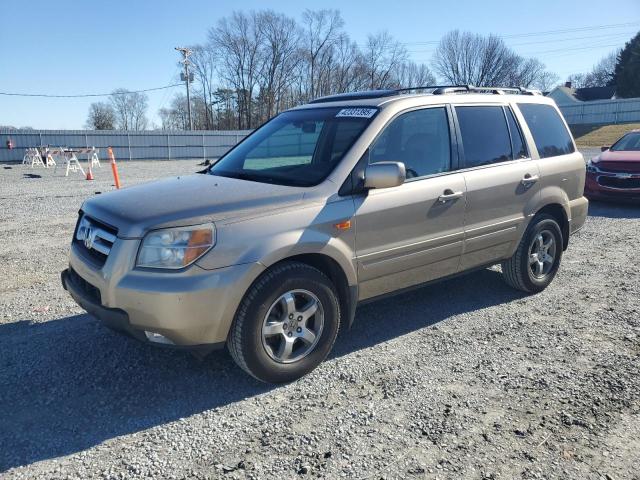 HONDA PILOT EXL 2007 with VIN 5FNYF28587B031649 - Photo from auction