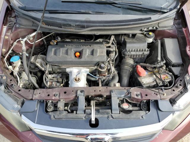 Photo 11 from auction – 2012 HONDA CIVIC LX with VIN 2HGFB2F54CH532100