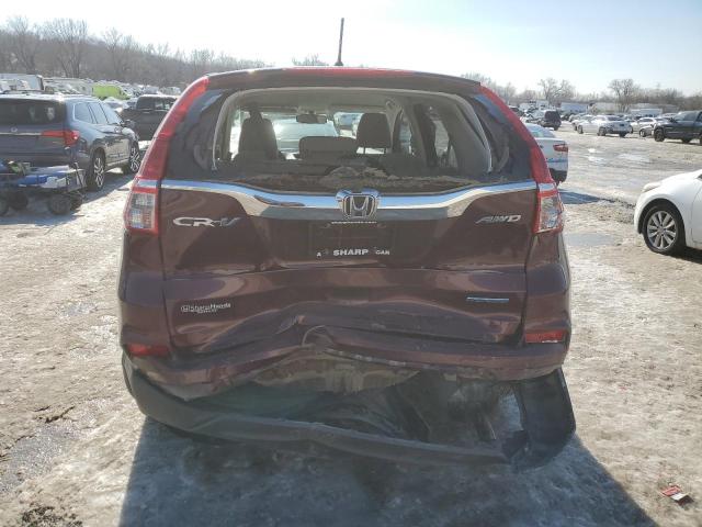 Photo 6 from auction – 2016 HONDA CR-V SE with VIN 2HKRM4H45GH726458