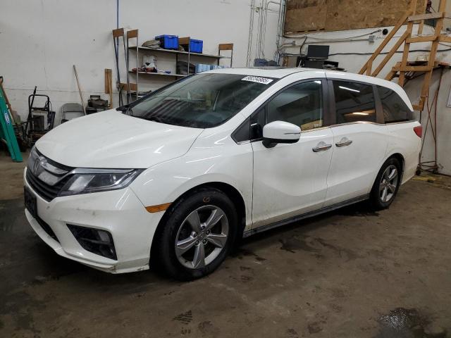 HONDA ODYSSEY EX 2018 with VIN 5FNRL6H76JB104837 - Photo from auction