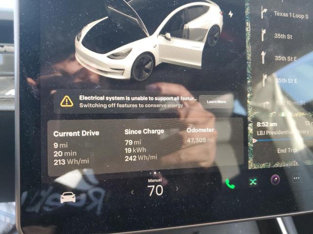 Photo 9 from auction – 2019 TESLA MODEL 3 with VIN 5YJ3E1EB8KF387920