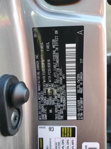 Photo 14 from auction – 2020 LEXUS RX 350 with VIN 2T2HZMDA7LC257195