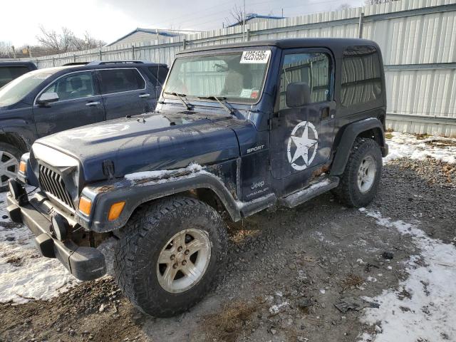 JEEP WRANGLER / 2004 with VIN 1J4FA49S64P801851 - Photo from auction
