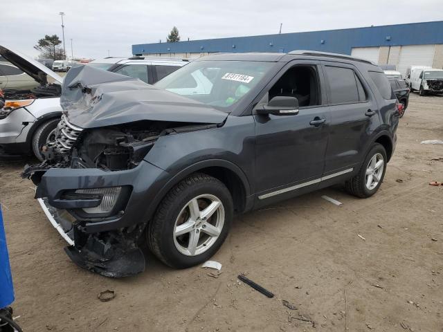 FORD EXPLORER X 2017 with VIN 1FM5K8D83HGA71920 - Photo from auction