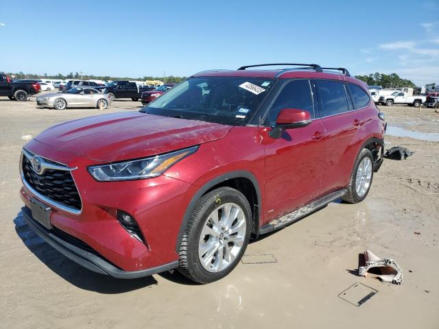 TOYOTA HIGHLANDER 2022 with VIN 5TDXBRCH6NS559796 - Photo from auction