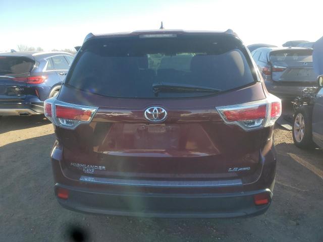 Photo 6 from auction – 2014 TOYOTA HIGHLANDER with VIN 5TDBKRFH9ES023561