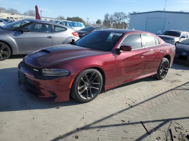 DODGE CHARGER R/ 2020 with VIN 2C3CDXCT3LH237666 - Photo from auction