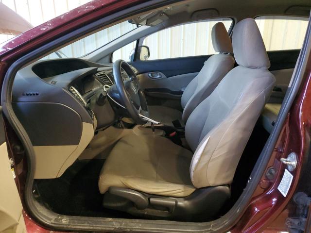 Photo 7 from auction – 2013 HONDA CIVIC LX with VIN 19XFB2F50DE066273