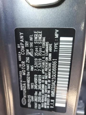 Photo 14 from auction – 2016 HYUNDAI TUCSON LIM with VIN KM8J33A21GU088861