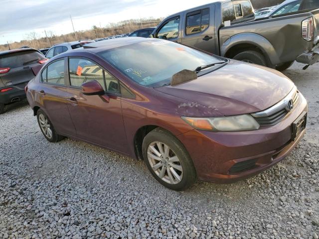 Photo 4 from auction – 2012 HONDA CIVIC EX with VIN 2HGFB2F86CH592714