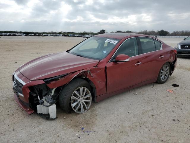 INFINITI Q50 BASE 2014 with VIN JN1BV7AP0EM680113 - Photo from auction