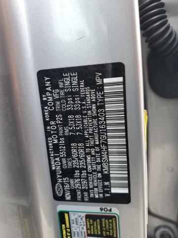 Photo 14 from auction – 2016 HYUNDAI SANTA FE S with VIN KM8SM4HF7GU163403