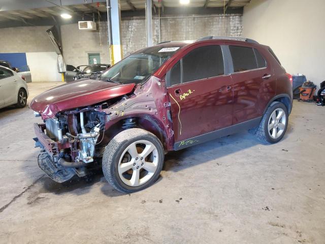 CHEVROLET TRAX LTZ 2016 with VIN 3GNCJRSB8GL187232 - Photo from auction