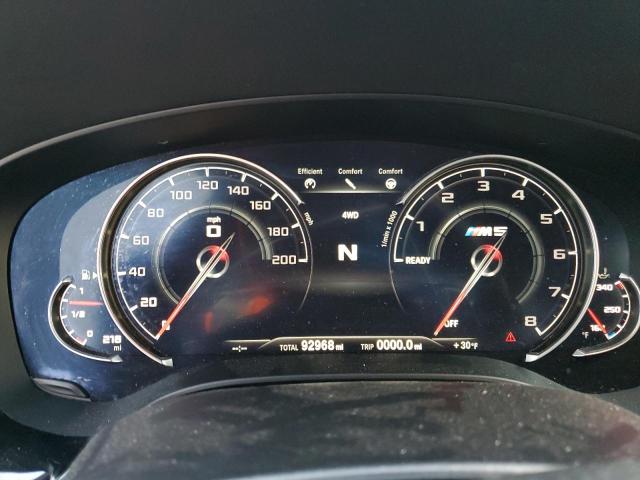 Photo 9 from auction – 2018 BMW M5 with VIN WBSJF0C52JB283848