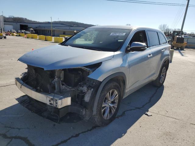 TOYOTA HIGHLANDER 2016 with VIN 5TDZKRFH8GS127637 - Photo from auction