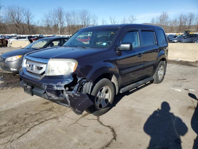HONDA PILOT LX 2011 with VIN 5FNYF4H21BB043667 - Photo from auction