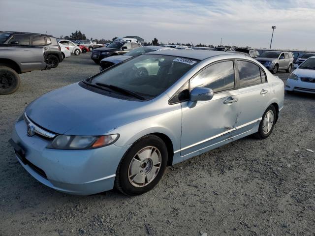 Photo 1 from auction – 2007 HONDA CIVIC HYBR with VIN JHMFA36257S009064
