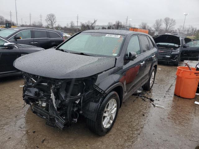 KIA SORENTO LX 2014 with VIN 5XYKTCA61EG522495 - Photo from auction