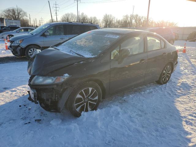 HONDA CIVIC EX 2013 with VIN 19XFB2F84DE202446 - Photo from auction