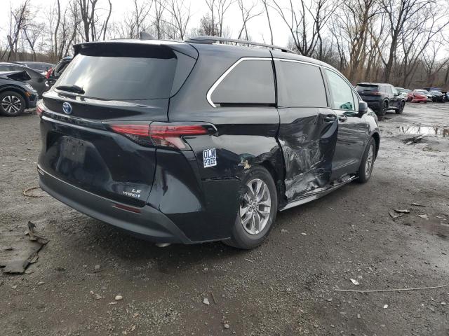 Photo 3 from auction – 2022 TOYOTA SIENNA LE with VIN 5TDKRKEC8NS076941