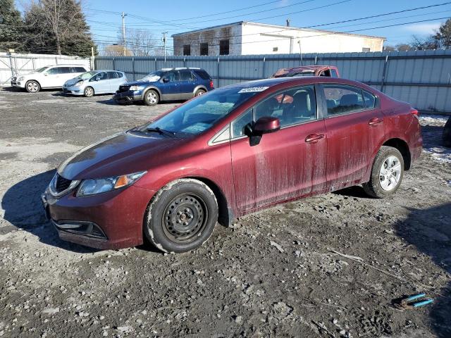 Photo 1 from auction – 2013 HONDA CIVIC LX with VIN 2HGFB2F58DH565893