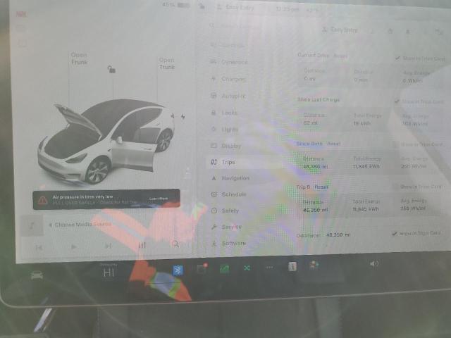 Photo 9 from auction – 2021 TESLA MODEL Y with VIN 5YJYGDEE4MF297226